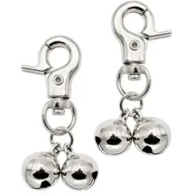 Bells For Dog Collars 2 Pack Stainless Steel Bell Necklace For Dogs Cat (Option: SILVER)